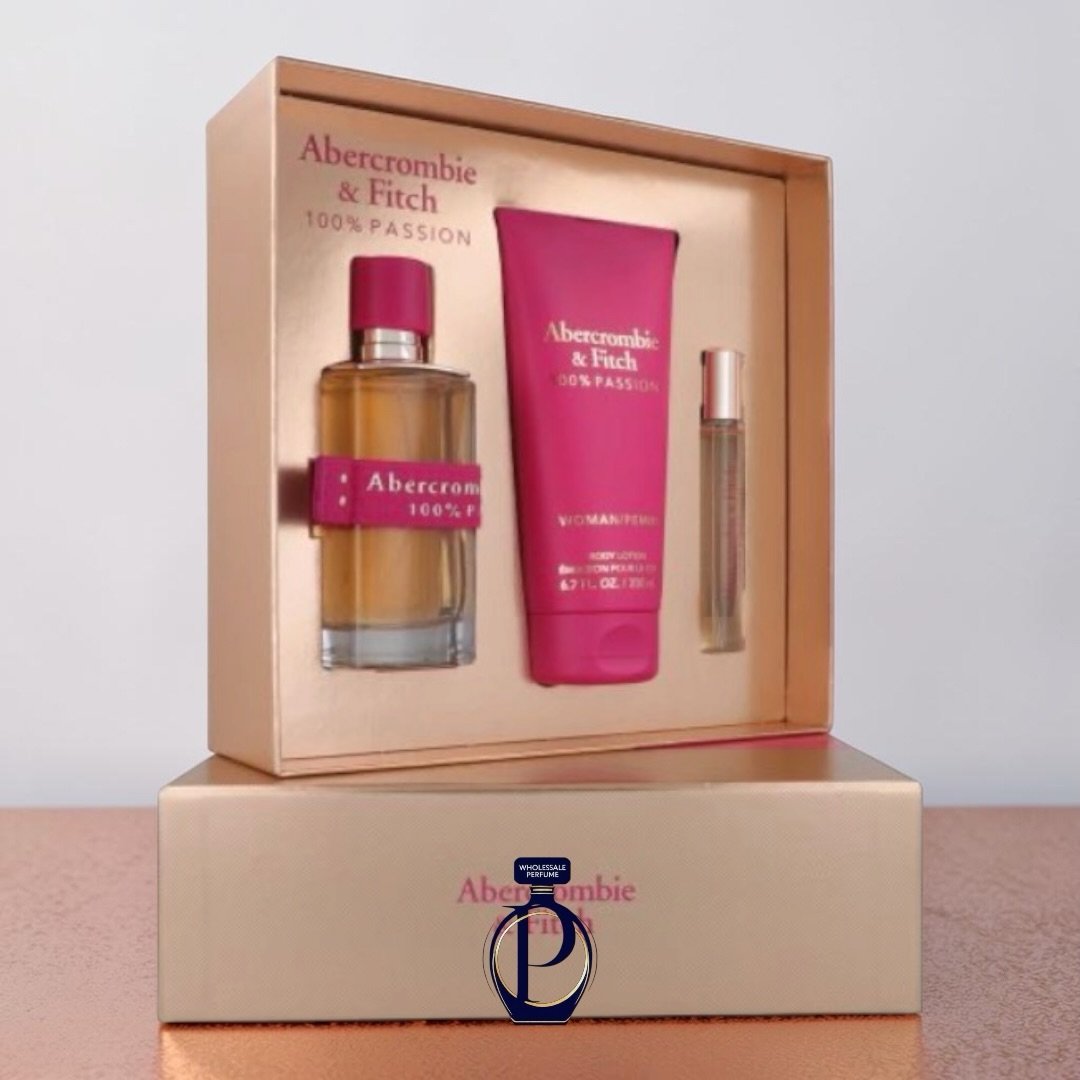 Abercrombie & Fitch 100% Passion Woman Set 100ml EDP (Dama)