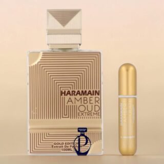 Al Haramain Amber Oud Gold Extreme 100ml Extracto de Perfume Refillable (Unisex)