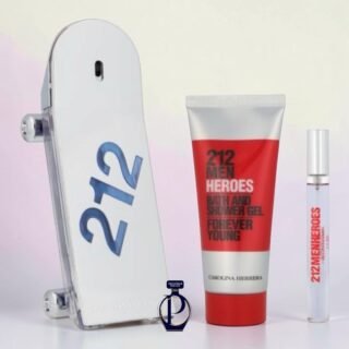 Carolina Herrera 212 Heroes 90ml EDT Set (Caballero)
