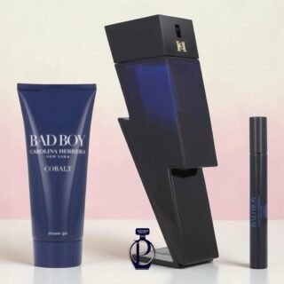 Carolina Herrera Bad Boy Cobalt Elixir 100ml EDP Set (Caballero)