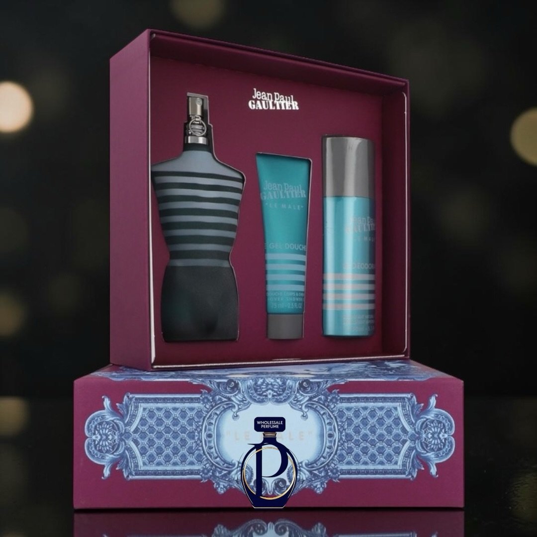 Jean Paul Gaultier Le Male Set 3 Piezas 125 ml EDT (Caballero)