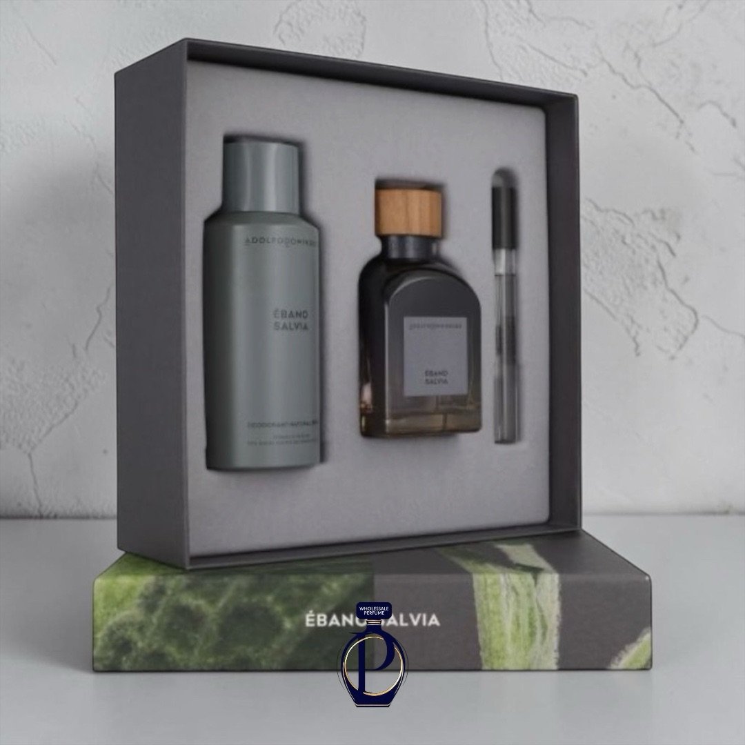 Adolfo Dominguez Ébano Salvia 120ml EDP Set (Caballero)