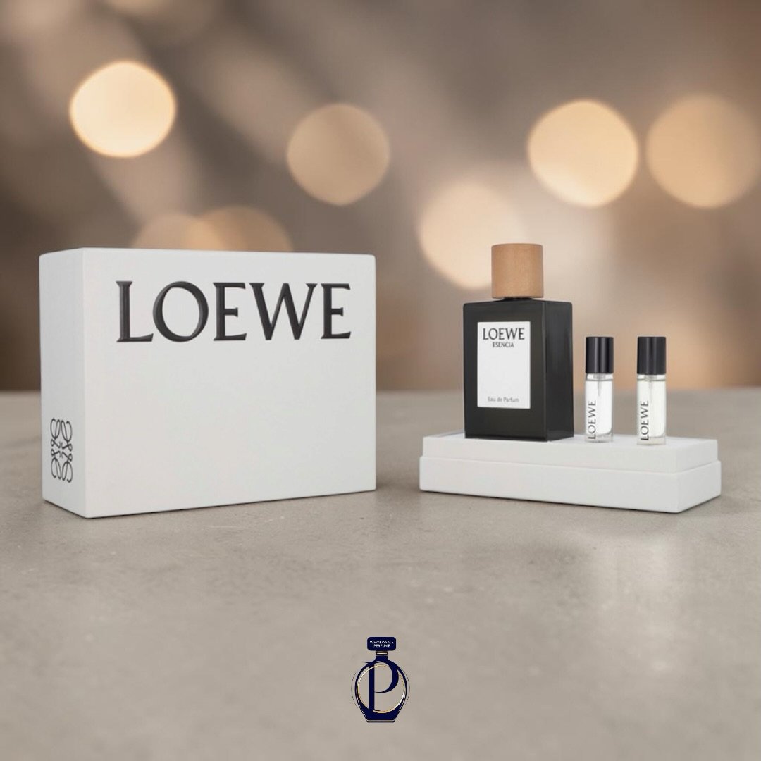 Loewe Esencia Eau de Parfum 100ml EDP + Esencia 10ml EDP + Loewe 7 Cobalt 10ml EDP Set (Caballero)