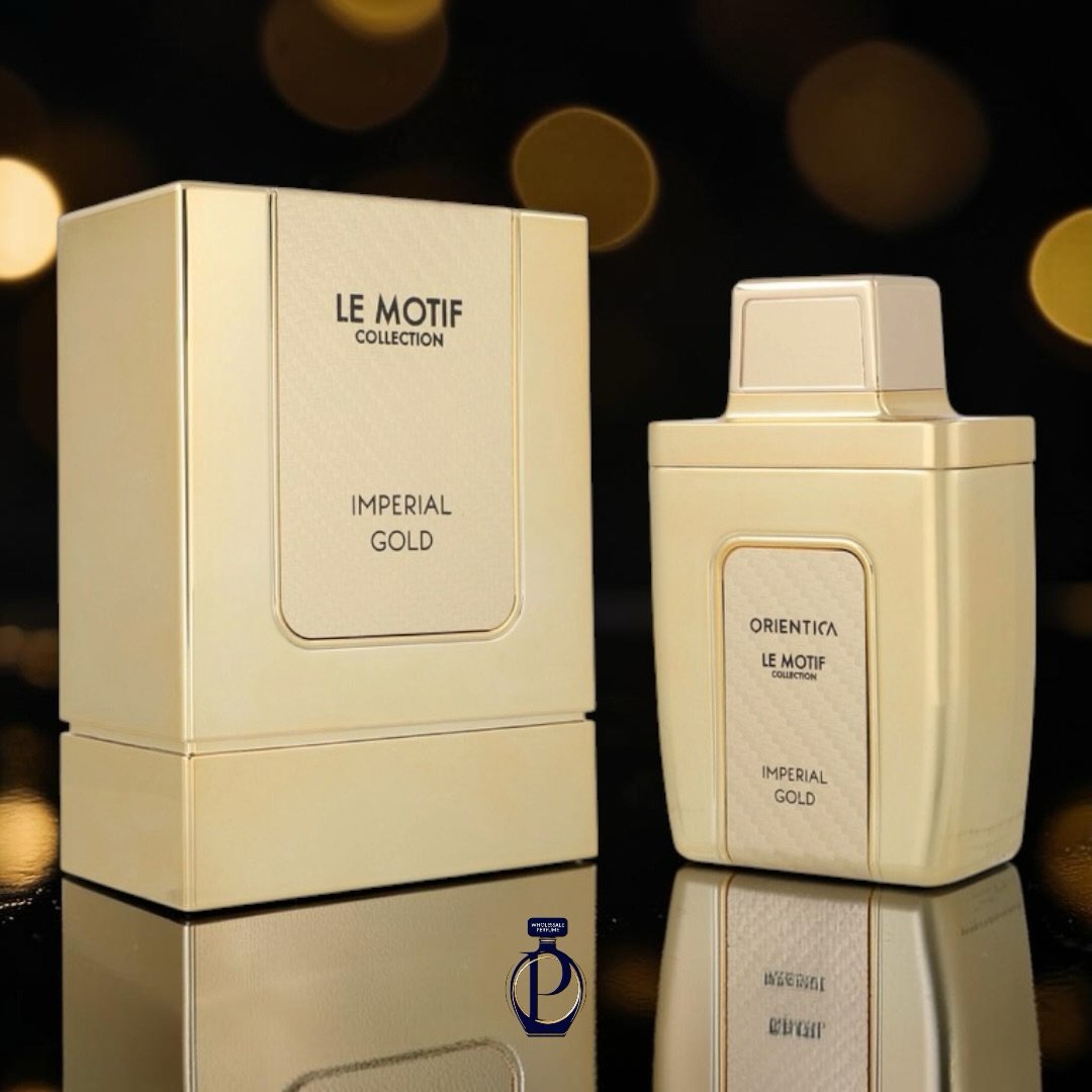 Orientica Le Motif Imperial Gold Eau de Parfum 85ml EDP (Caballero)