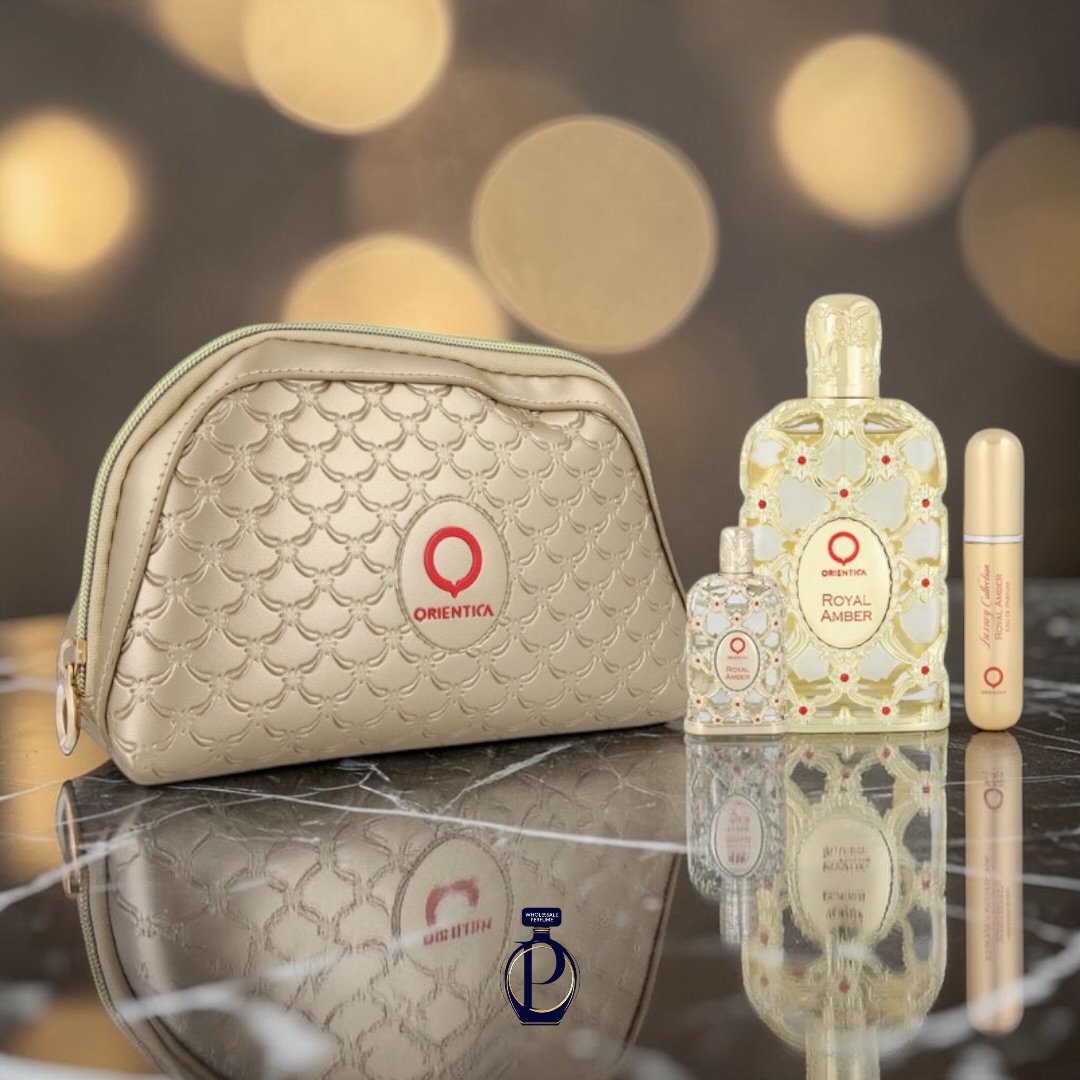 Set Orientica Luxury Collection Royal Amber 4 Piezas 80 ml (Unisex)