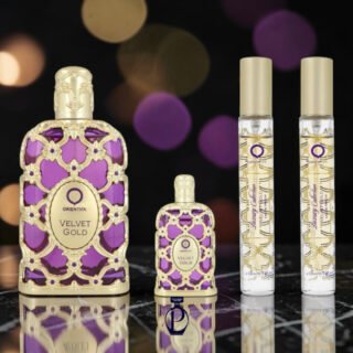 Set Orientica Luxury Collection Velvet Gold 4 Piezas 80 ml (Dama)