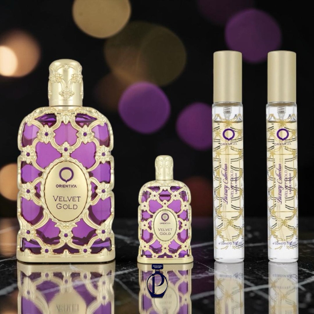 Set Orientica Luxury Collection Velvet Gold 4 Piezas 80 ml (Dama)