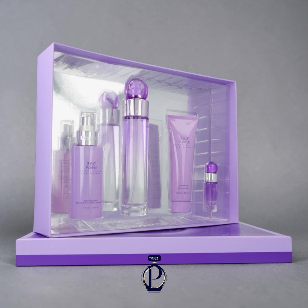Perry Ellis 360° Purple Eau de Parfum 100ml EDP SET (Dama)