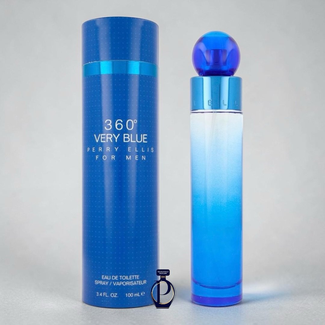 Perry Ellis 360° Very Blue For Men Eau de Toilette 100ml EDT (Caballero)