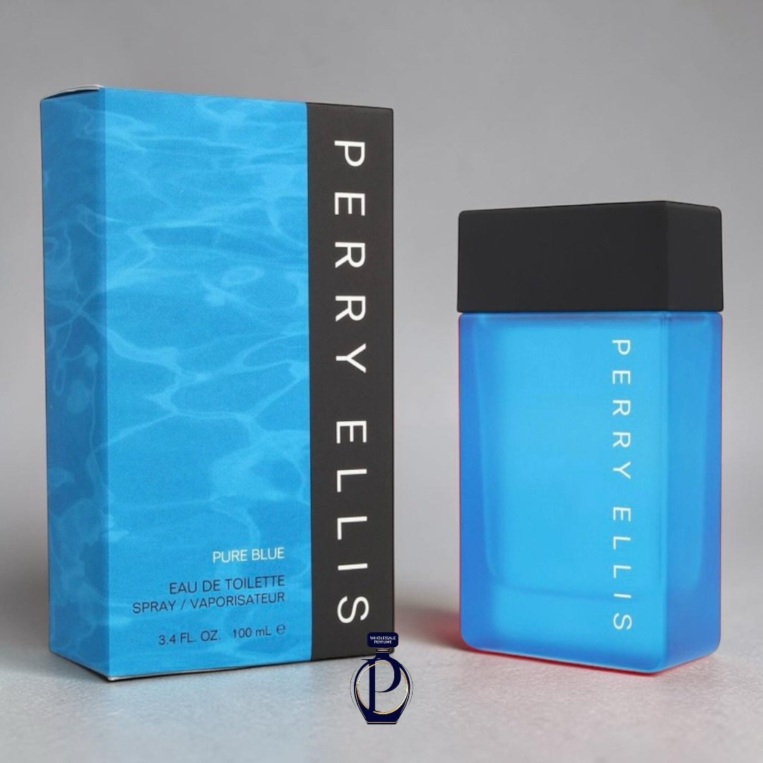 Perry Ellis Pure Blue Eau de Toilette 100ml EDT (Caballero)