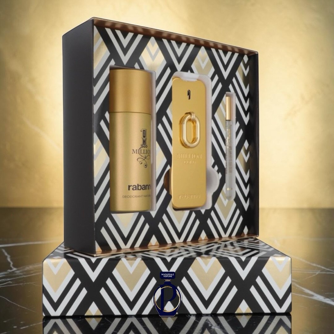 Rabanne 1 Million Eau de Toilette 100ml EDT Set (Caballero)