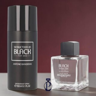 Antonio Banderas Black Seduction 100ml EDT Set (Caballero)