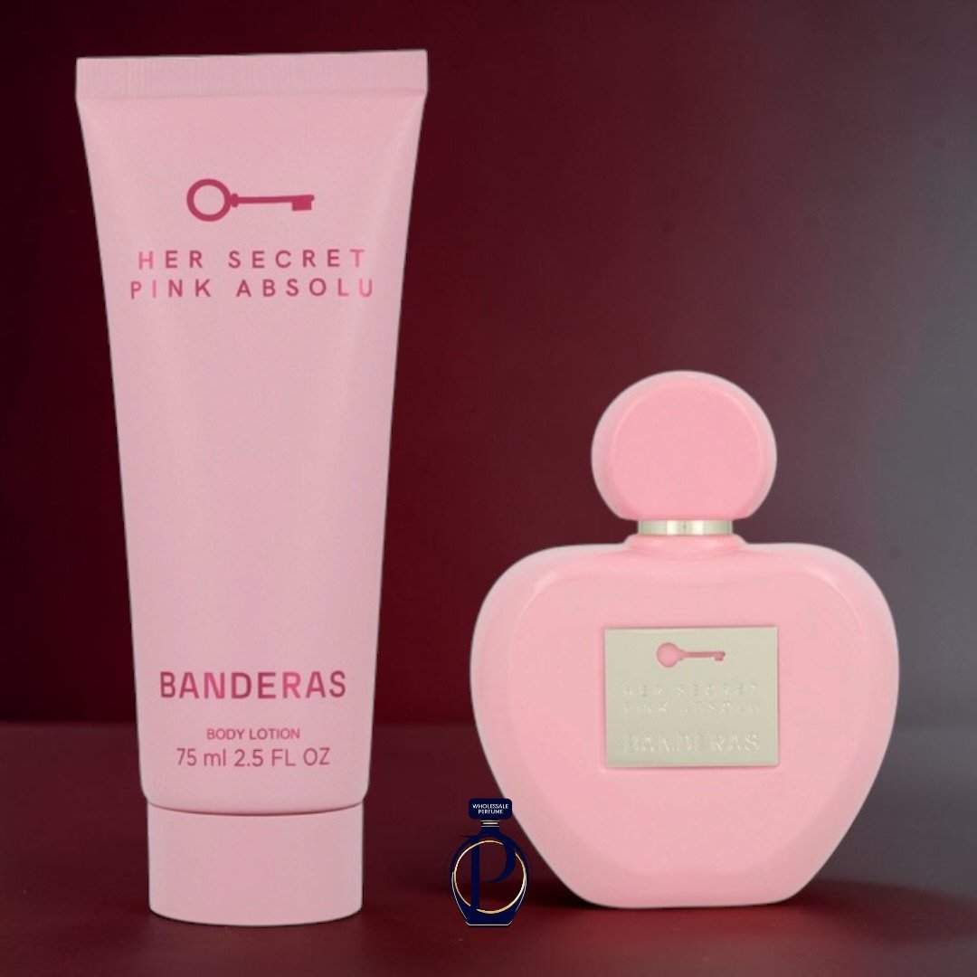 Antonio Banderas Her Secret Pink Absolu 80ml EDP Set (Dama)