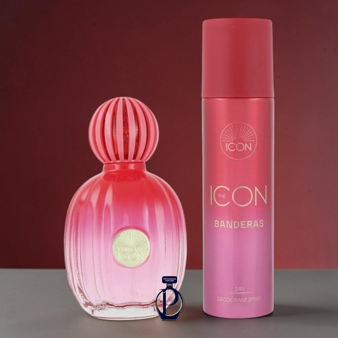 Antonio Banderas The Icon Woman 100ml EDP Set (Dama)